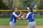 Softball vs Emerson 1  Wheaton College Softball vs Emerson in game 1 of a doubleheader. - Photo By: KEITH NORDSTROM : Wheaton, Softball